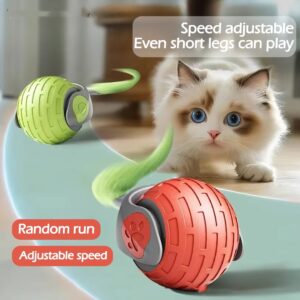 New Interactive Cat Toys Ball Auto Electric Rolling Ball Toys For Cat Kitty