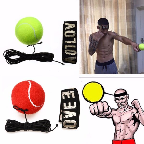 Boxing Reflex Speed Punch Ball To help improve skills sport - Image 5