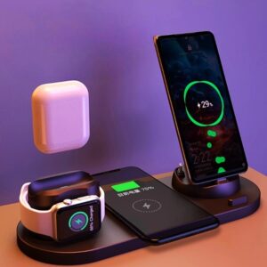 Wireless Charger For IPhone Fast Charger For Phone watch-6-in-1