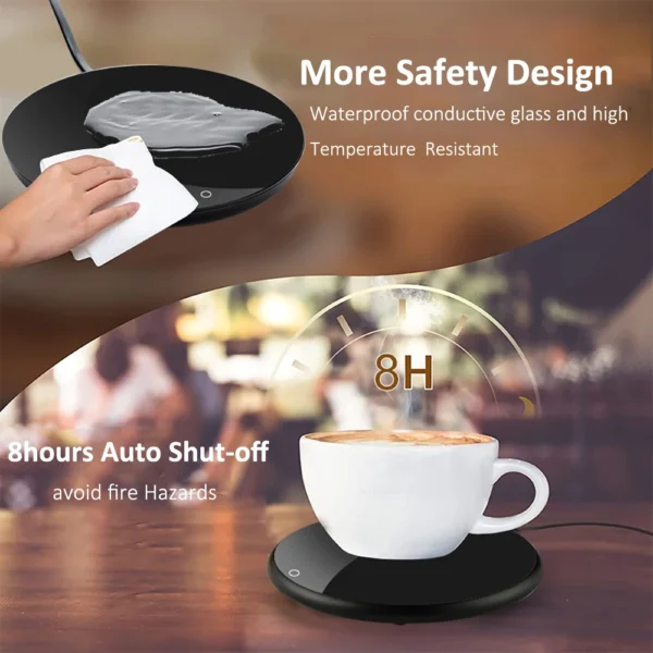 USB Cup Warmer for Coffee Mug, Coffee Mug Heater for Office Home Coffee,milk - Image 4
