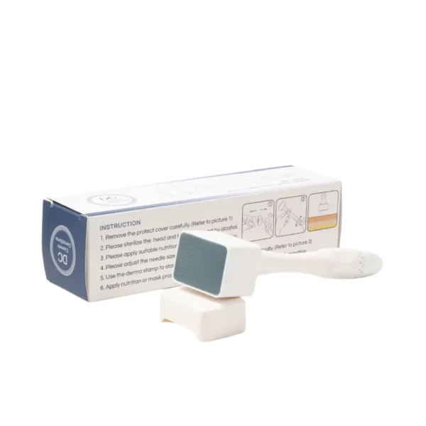 Derma Stamp Adjustable Microneedle Stamp 140 Pins Titanium Needles - Image 3